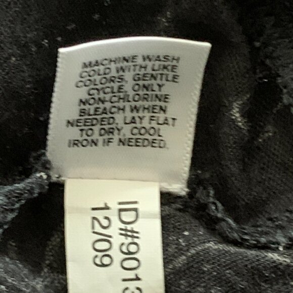 Express Strapless/Tube Dress Floral Ruffle Tiered Skirt L Black #50i - Picture 9 of 9